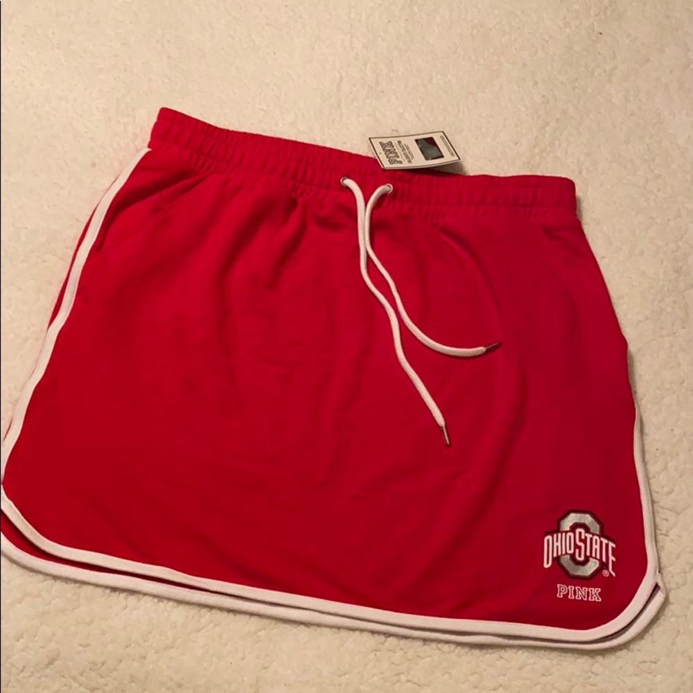 NWT VS PINK Ohio State University Skirt S M L